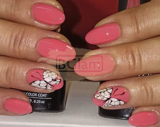 Mixcoco Soak-Off Gel Polish 7.5Ml - Pink 079 (Smc 021) Nail