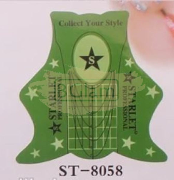 Green Starlet Nail Form Art Tool