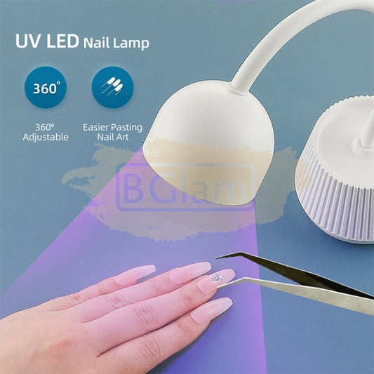 Lotus Hands-Free Led Nail Lamp 24W - White Uv