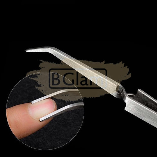 Stainless Steel Nail Art Multi Function Shaping Tweezers Tool