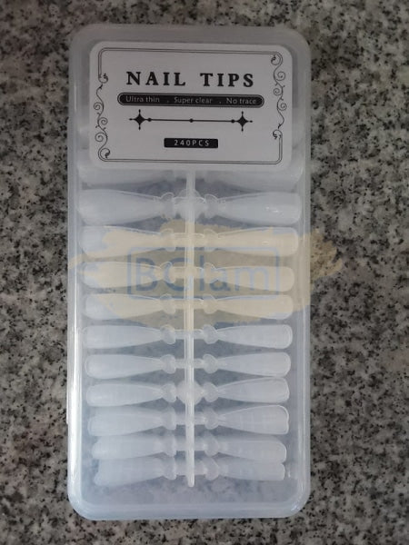 Polygel Dual Form Stiletto (240 Pieces Per Box) Nail Art Tool