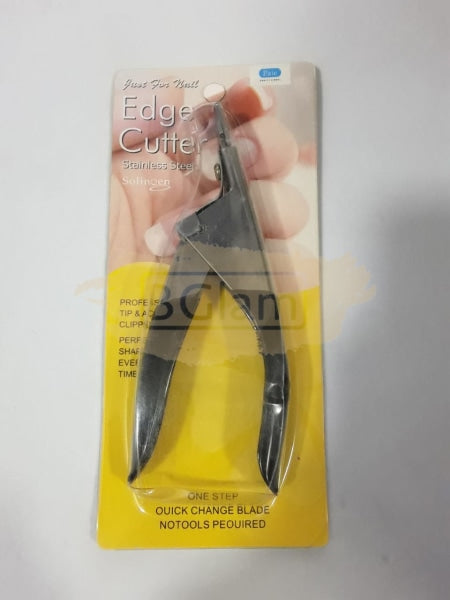 Professional Manicure Acrylic Nail Tip Cutter - Black/Silver Care