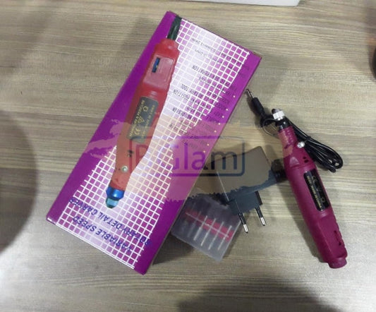 Portable Electric Nail Drill Machine 20 000 Rpm Purple