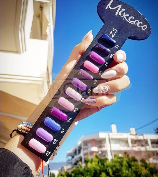 Mixcoco Soak-Off Gel Polish 15Ml - Purple 162 (Zs 09) Nail