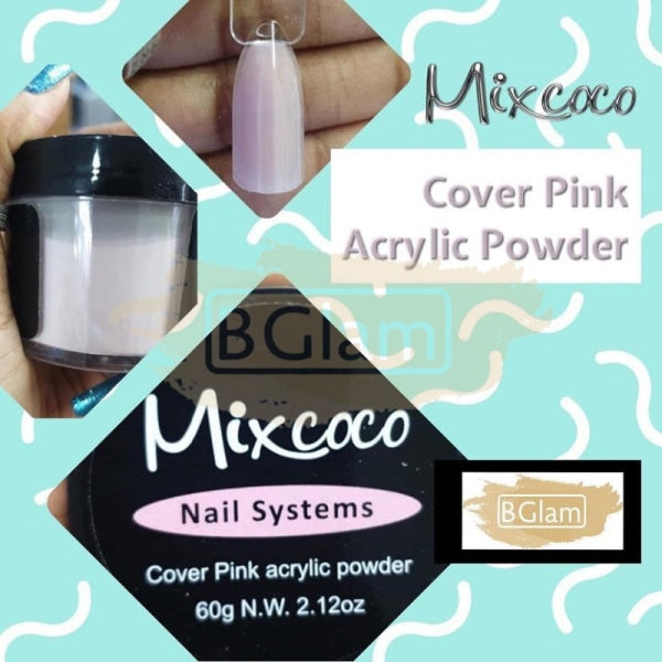 Mixcoco Acrylic Powder (120G) Available In 4 Colors Gel Nail Polish