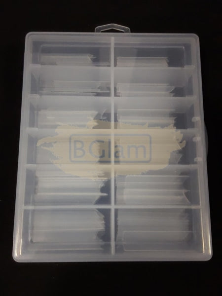 Polygel Dual Form Long Pipe C-Curve E55 (120 Pieces Per Box) Nail Art Tool