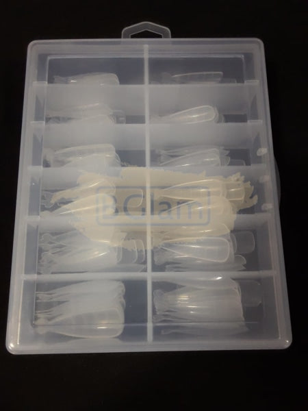 Polygel Dual Form Stiletto E67 (120 Pieces Per Box) Polygel Tips