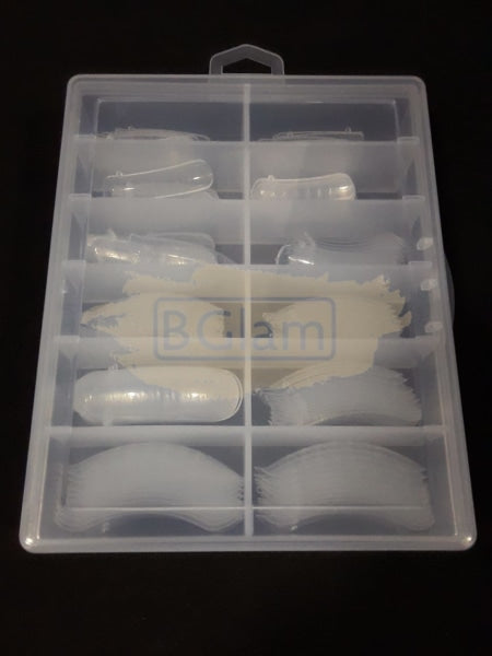 Polygel Dual Form Xl C-Curve E70 (120 Pieces Per Box) Nail Art Tool