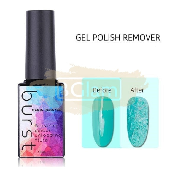 Burst Magic Gel Polish Remover 15Ml