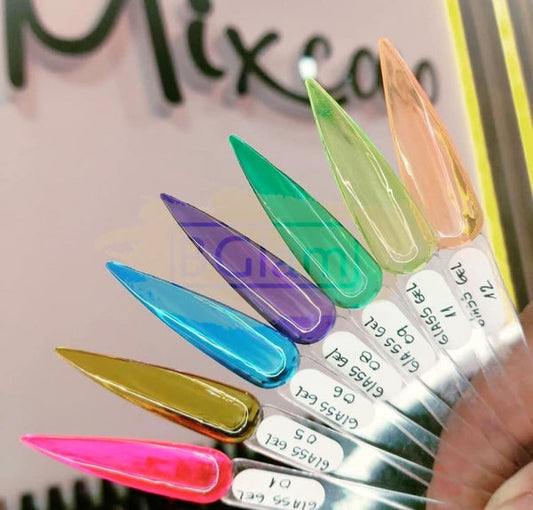 Mixcoco Soak-Off Gel Polish 15Ml - Glass Collection Nail