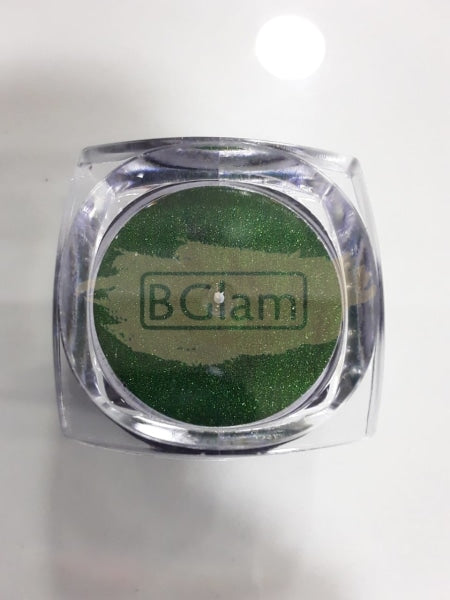 Colorful Chrome Nail Glitter Powder With Applicator 06 Green