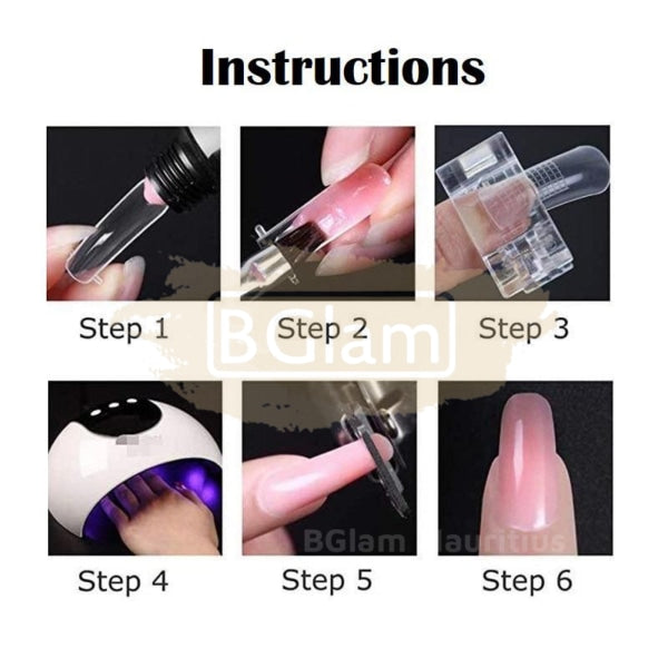 Polygel Dual Form (220 Pieces Per Box) Nail Art Tool