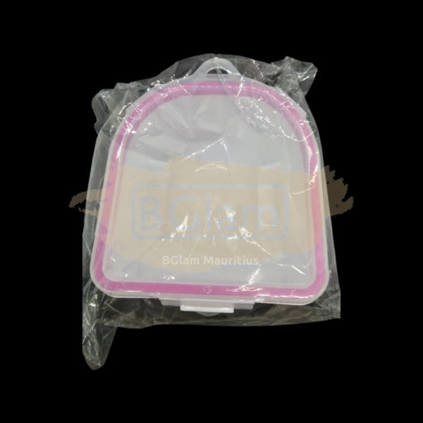 Double Layer Manicure Soaker Bowl Pink Nail Art Tool