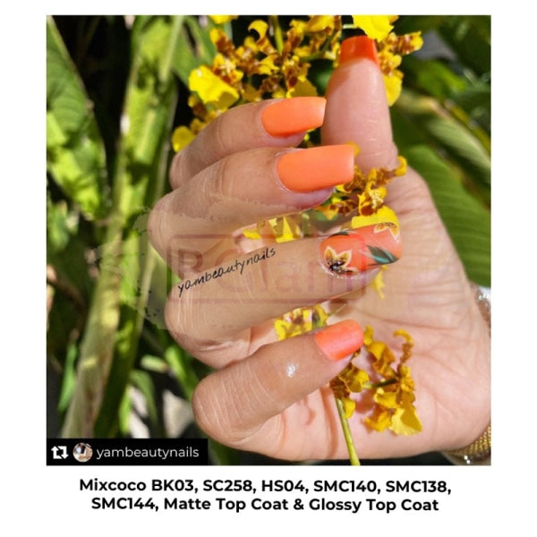 Mixcoco Soak-Off Gel Polish 15Ml - Shine Nacre Bk Nail