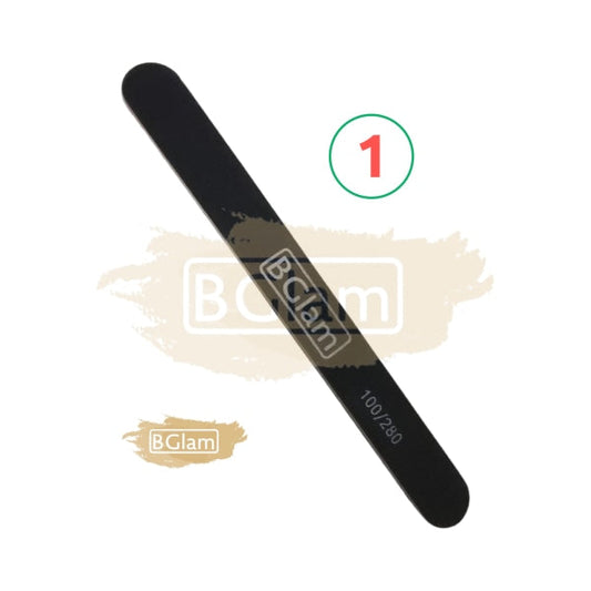 Bglam Black Nail File 100/280 1 Piece