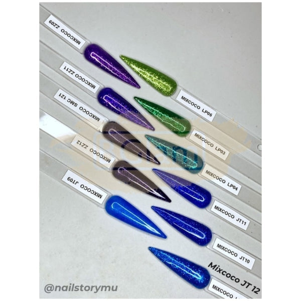 Mixcoco Soak-Off Gel Polish 15Ml - Blue Jt Nail