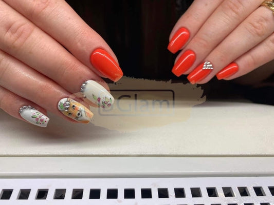 Mixcoco Soak-Off Gel Polish 15Ml - Red 015 (Jh 03) Nail