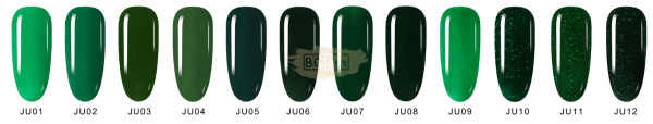 Mixcoco Soak-Off Gel Polish 15Ml - Green Ju Nail