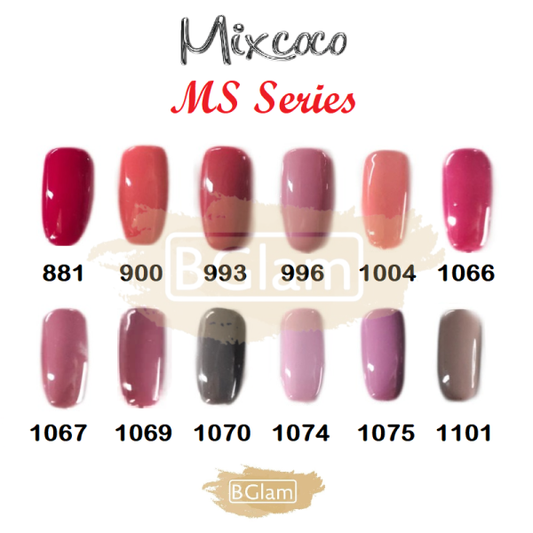 Mixcoco Soak-Off Gel Polish 15Ml - Ms Mid-Season Collection Nail
