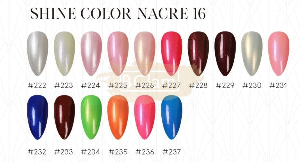 Mixcoco Soak-Off Gel Polish 15Ml - Shine Nacre 232 (Smc 124) Nail