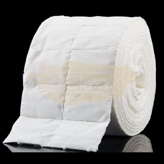 Cotton Wipes Pads For Soak-Off Gel Polish 500 Pcs/Roll Nail Art Tool