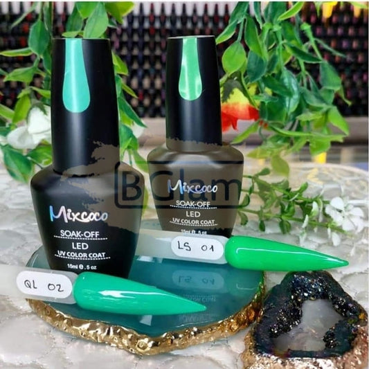 Mixcoco Soak-Off Gel Polish 15Ml - Shine Iridescent 185 (Ls 01) Nail