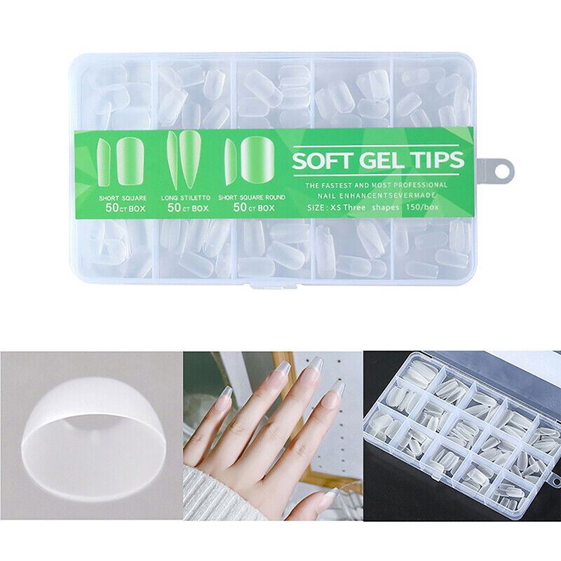 Clear PolyGel Nail Extension Clip – BGlam Reunion