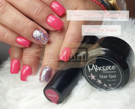 Mixcoco Soak-Off Gel Polish 15Ml - Pink 105 (Smc 004) Nail