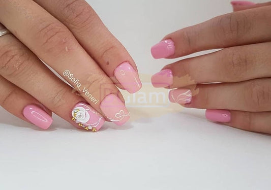 Mixcoco Soak-Off Gel Polish 15Ml - Pink 074 (Smc 043) Nail