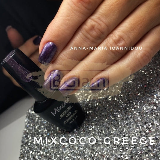 Mixcoco Soak-Off Gel Polish 15Ml - Shine Glitter Collection 289 (Smc 121) Nail