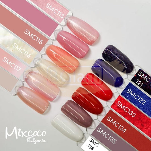 Mixcoco Soak-Off Gel Polish 15Ml - Shine Nacre 227 (Smc 133) Nail