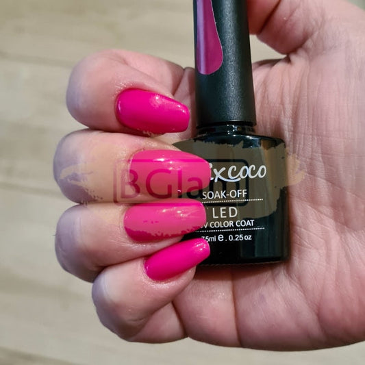 Mixcoco Soak-Off Gel Polish 15Ml - Pink 107 (Smc 176) Nail