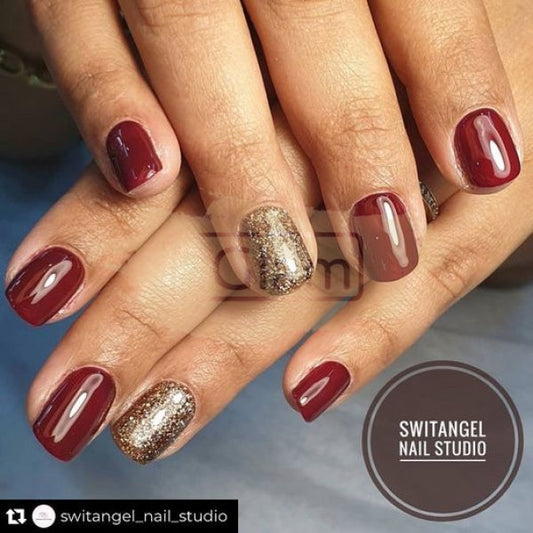 Mixcoco Soak-Off Gel Polish 15Ml - Shine Glitter Collection 294 (Smc 190) Nail