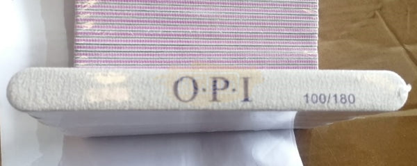 Opi Professional Grey Straight Nail File 100/180