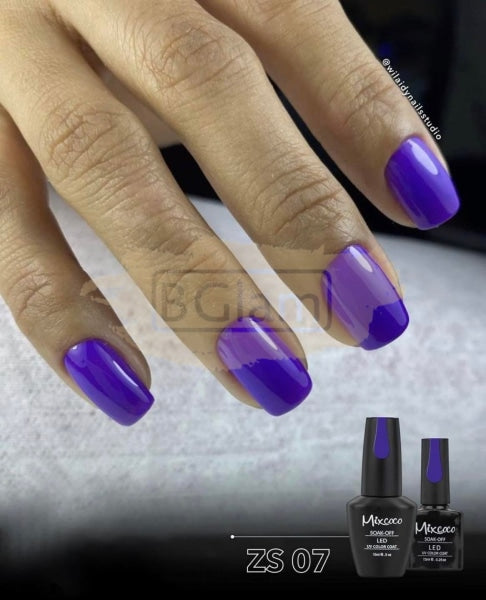 Mixcoco Soak-Off Gel Polish 15Ml - Shine Iridescent 187 (Zs 07) Nail