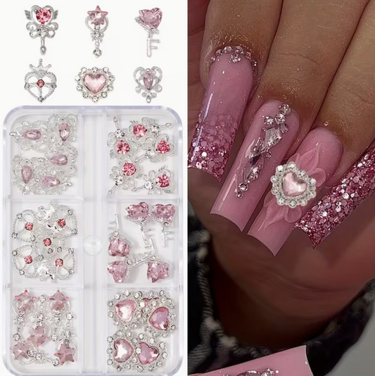 3D Nail Art Jewelry | Heart Set | 05
