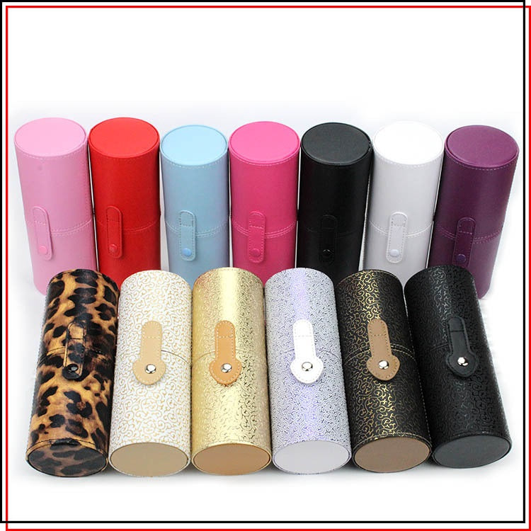 Round Makeup Brush Holder - Elegant & Practical