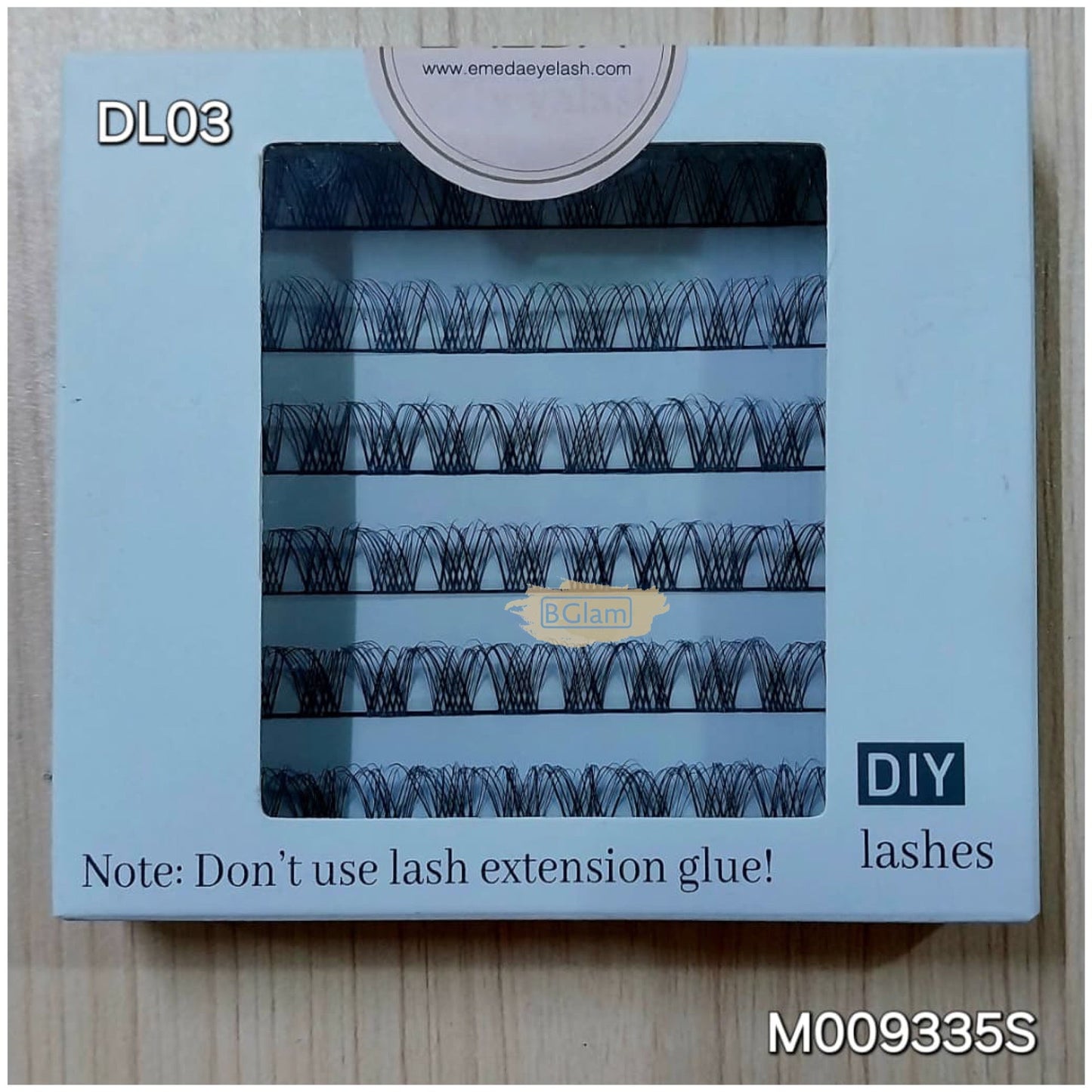 EMEDA 72pcs DL-Series Lash Clusters D-Curl | DIY Lashes