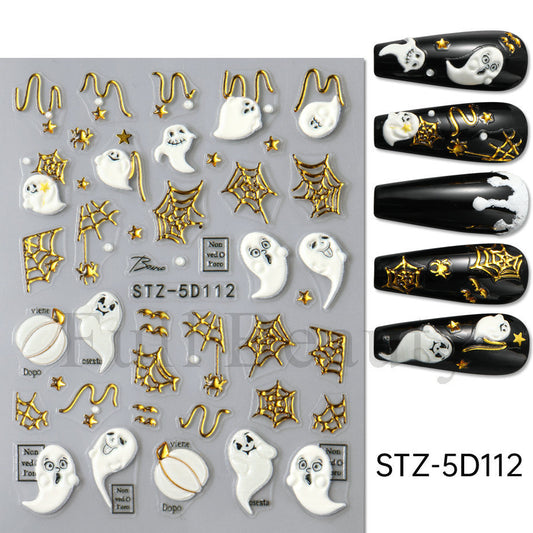 Nail Art Sticker | Halloween | STZ-5D112
