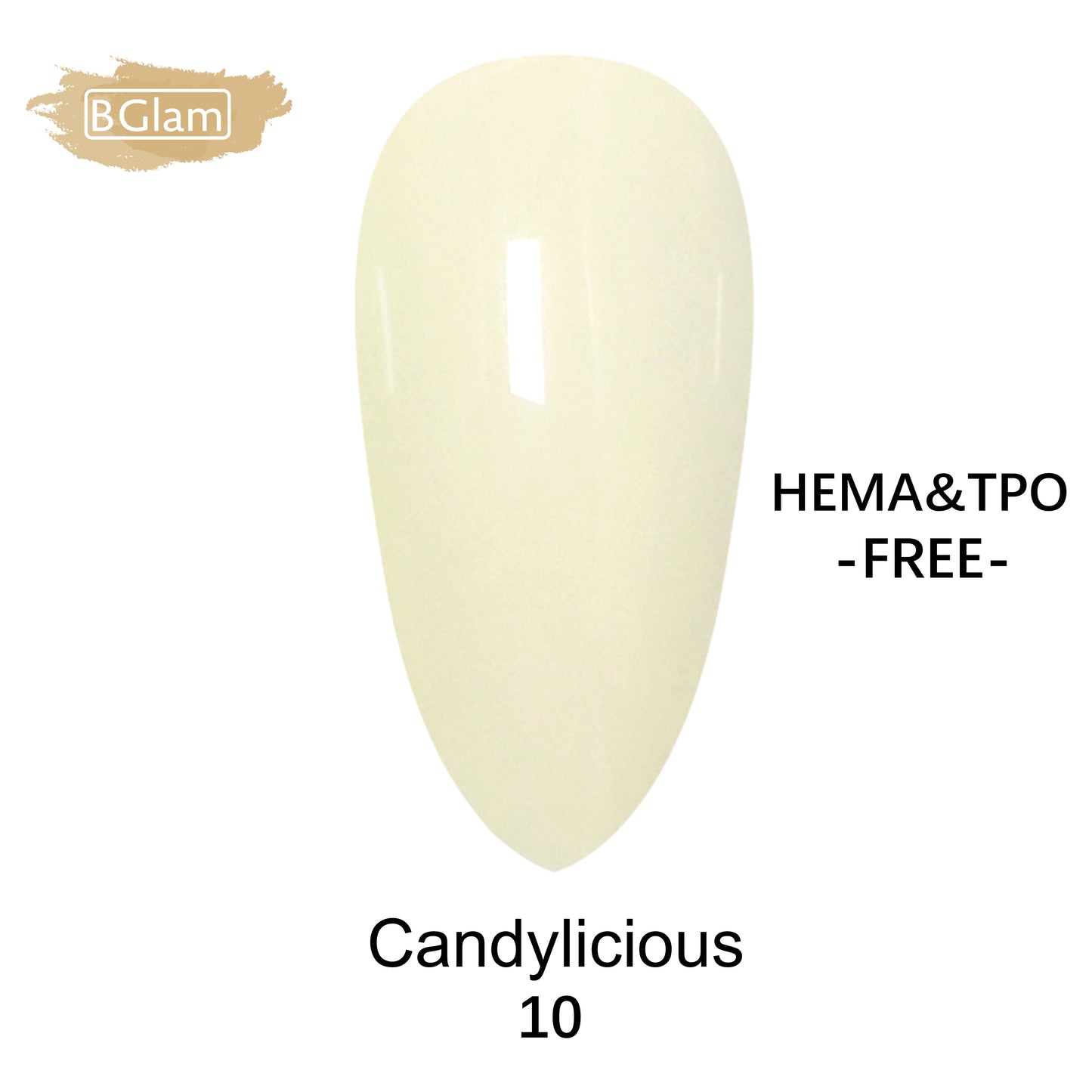 BGLAM Gel polish 15ml | Candy Pastel 10