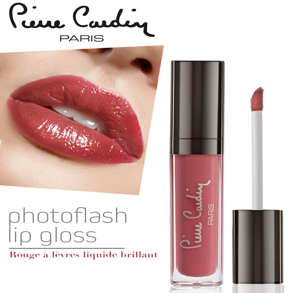 Pierre Cardin Brillant à Lèvres Photoflash – Glow Color Edition Misty Rose 640 - 9 ml