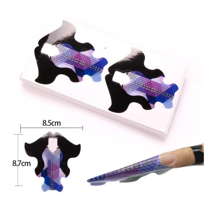 Nail Forms | Galaxy Stiletto | 500 pcs