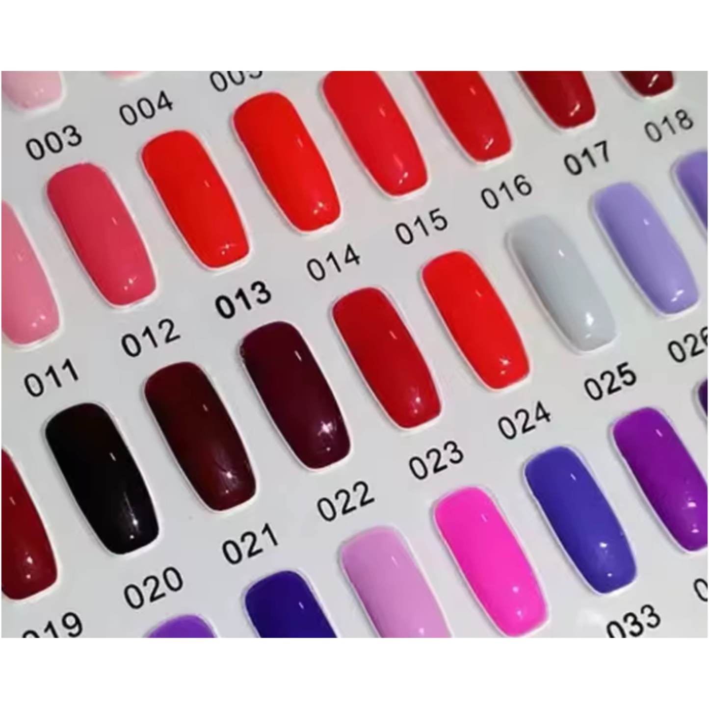 Nail Tips for Professional Nail Gel Color Chart 120 pieces
