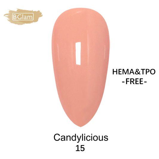 BGLAM Gel polish 15ml | Candy Pastel 15