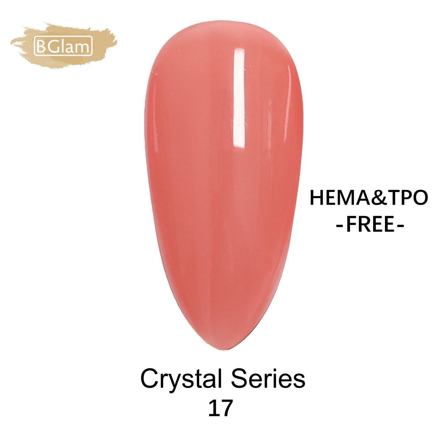 BGLAM Gel polish 15ml | Cristal 17