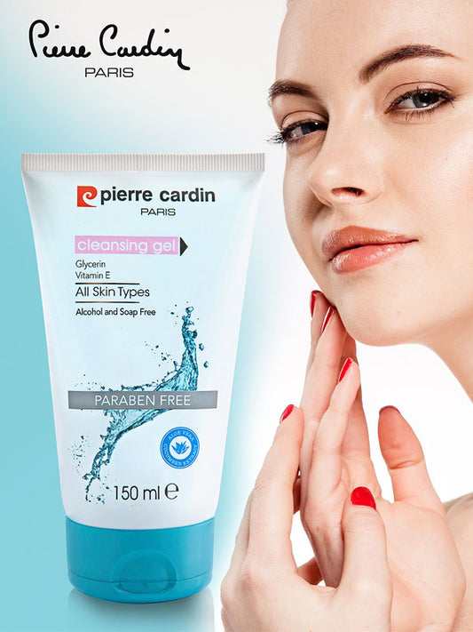 Pierre Cardin | Cleansing Gel | All Skin Type | 150 ml (Alcohol, Soap & Paraben Free)
