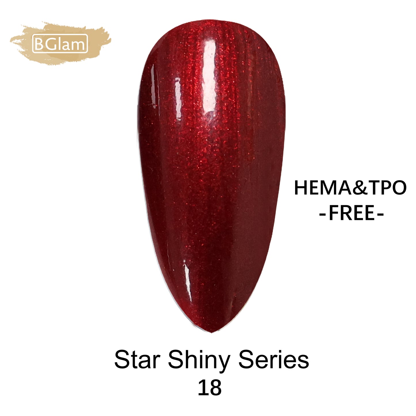 BGLAM Gel polish 15ml | Shiny Star 18