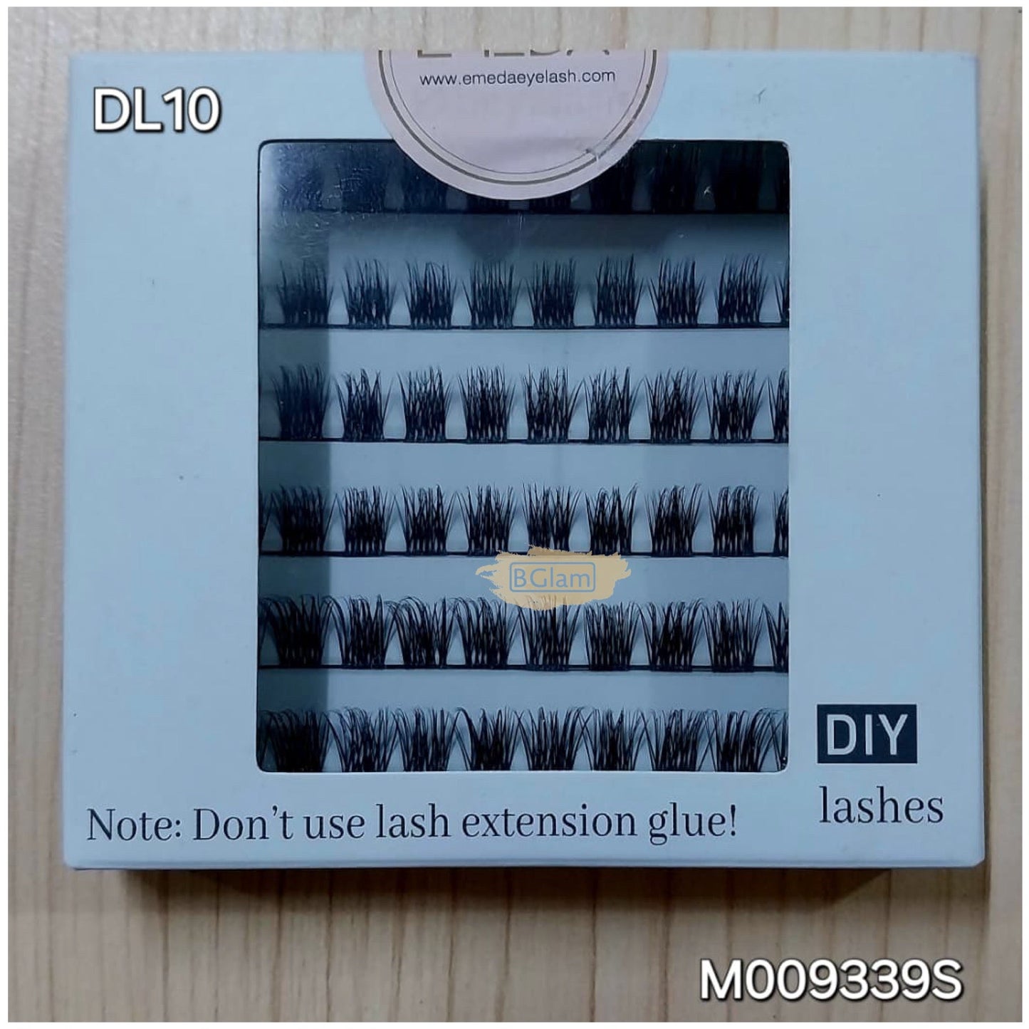 EMEDA 72pcs DL-Series Lash Clusters D-Curl | DIY Lashes