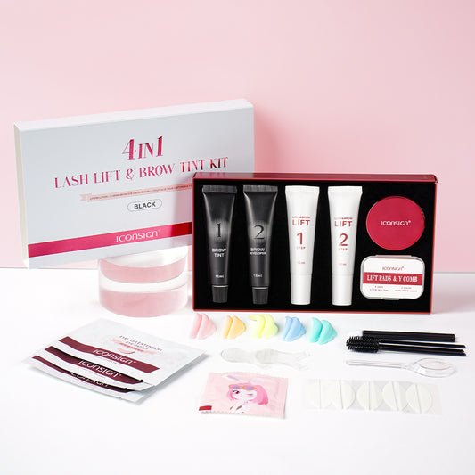 ICONSIGN 4-in-1 Eyelash & Eyebrow Lift and Tint Kit | IK24003