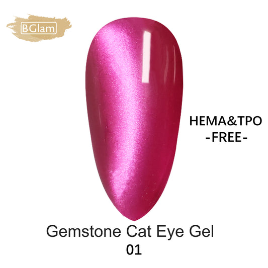 BGLAM Gel polish 15ml | Cat Eyes | Gemstone 01